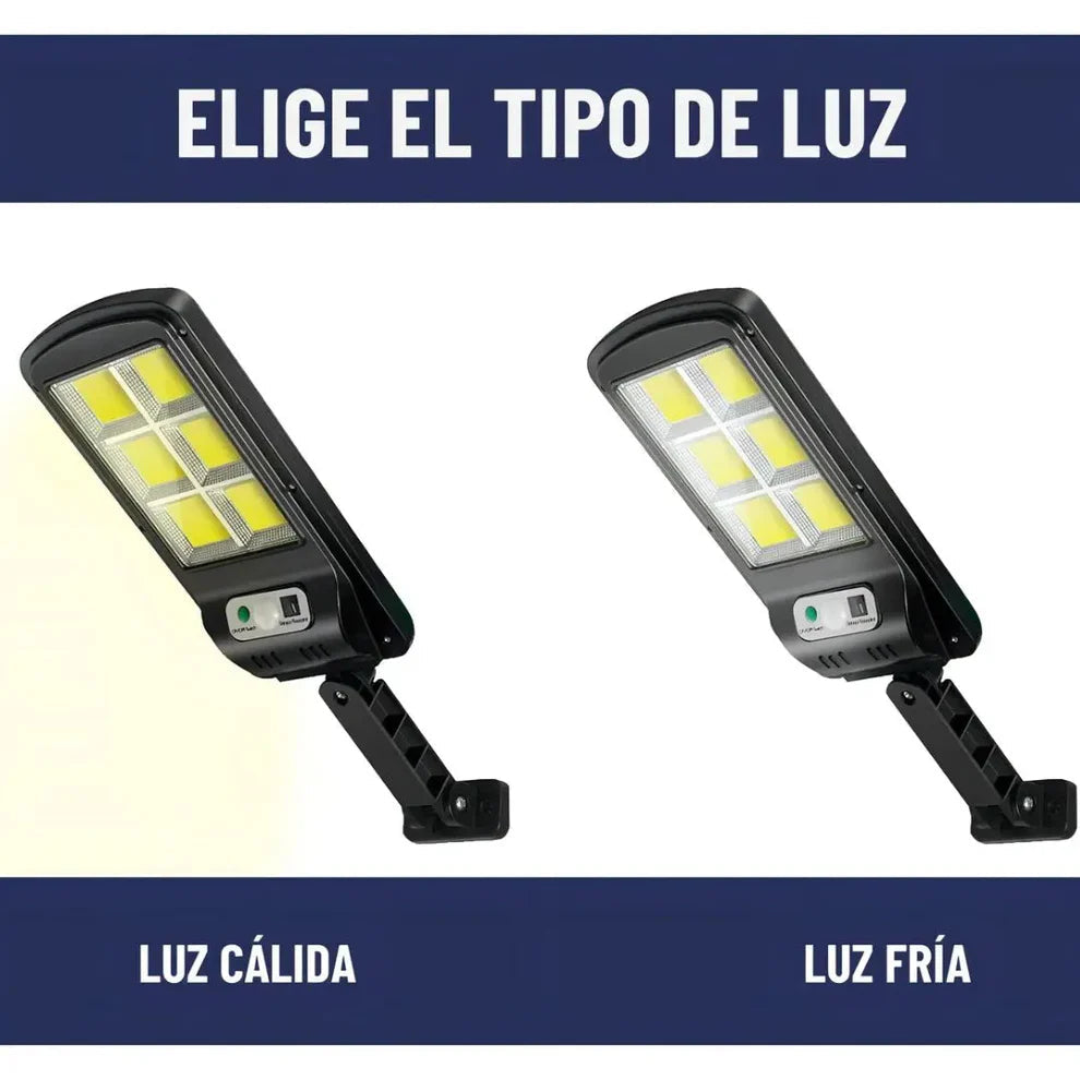 REFLECTOR SOLAR LED PARA EXTERIORES | SET DE 2 - LUZ CALIDA